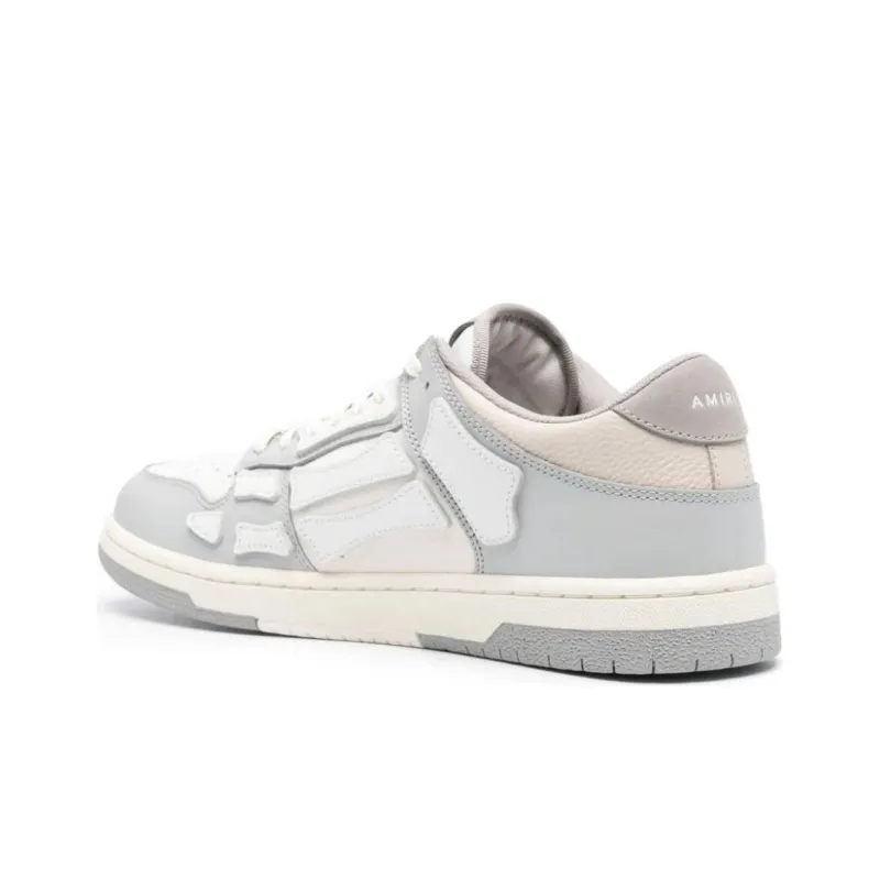 AMIRI Low Top Skateboard Shoes Men's Gray-3