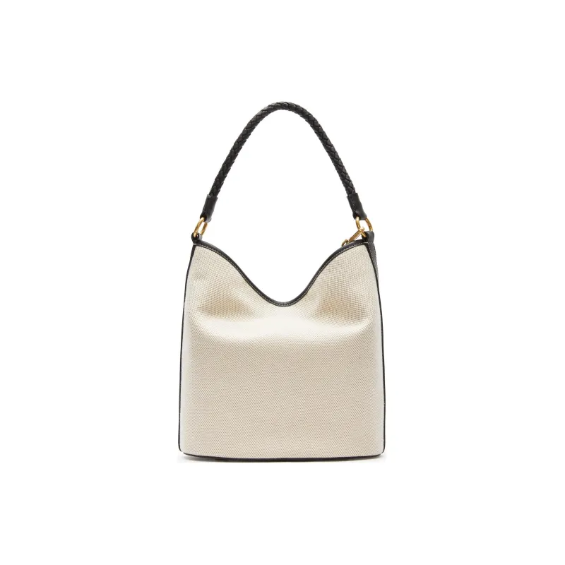 Staccato Cow Leather Bucket Bag, Tote Bag, Crossbody Bag, Shoulder Bag Medium Size Women's Multicolor-7
