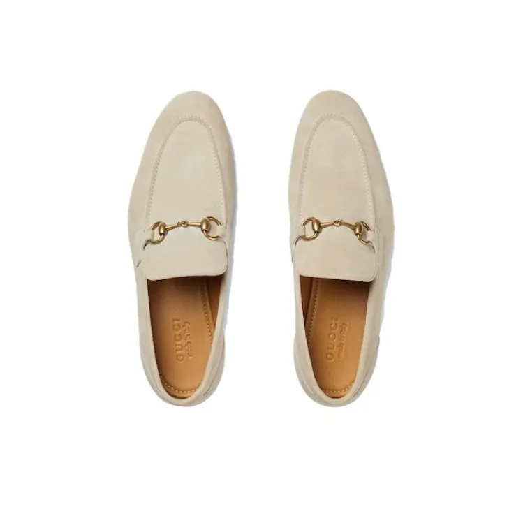 GUCCI Jordaan Loafer 'Oatmeal'-2