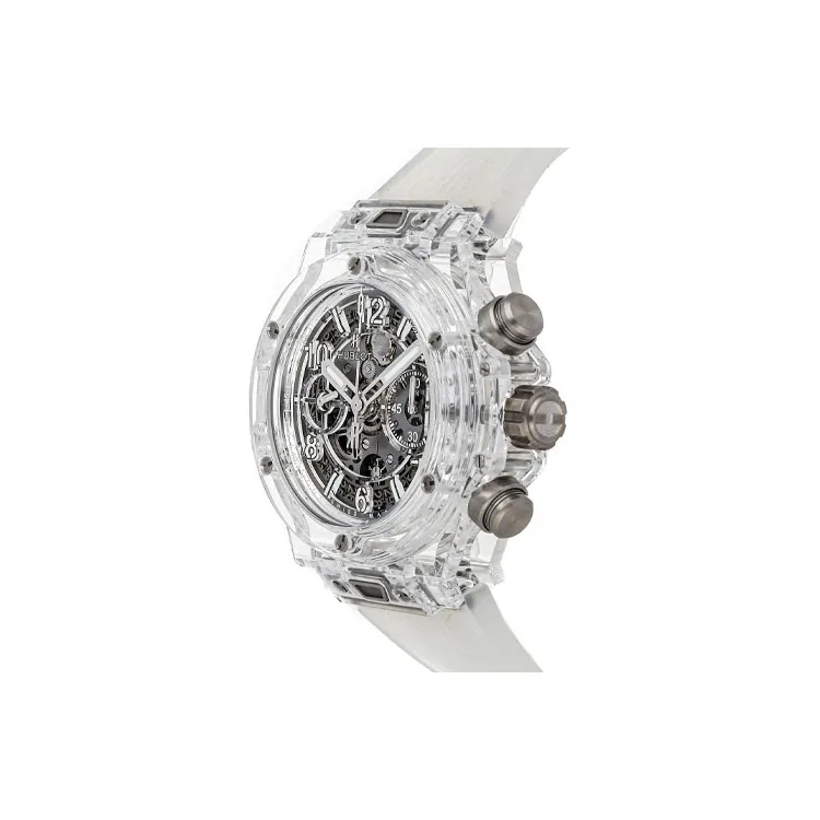 HUBLOT BIG BANG Collection Automatic Mechanical Movement Men's Watches Watch 42mm Cut Out Dial Rubber Strap-1