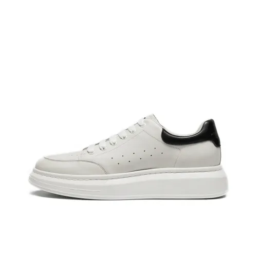 GOG Invisible Height Increase 7.5cm Low Top Skateboard Shoes Men's