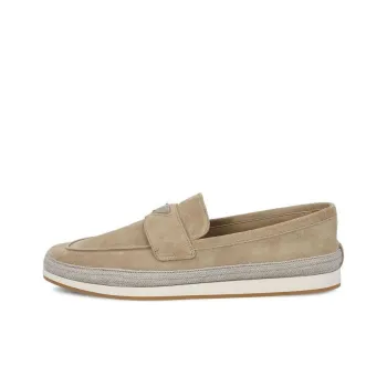 PRADA Men's Casual Shoes Men Low Top Brown