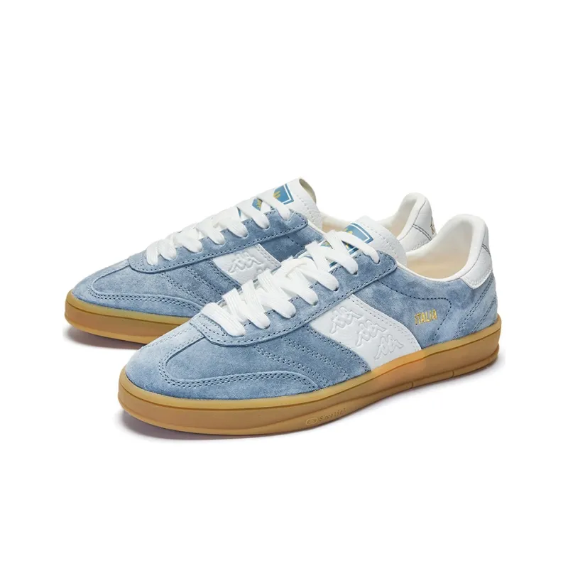 Kappa Anti-Slip Wear-Resistant Low-Top Skateboard Shoes Unisex Blue-2