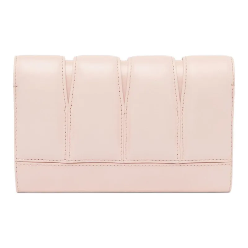 Alexander McQueen Leather One Shoulder Crossbody Clutches Women's Clay-2