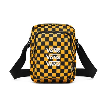 Vans Fabric Crossbody Bag Regular Unisex Black Yellow