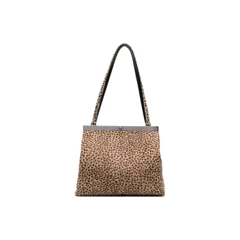 VERSACE Pre Owned Medusa Leopard print Shoulder Bag