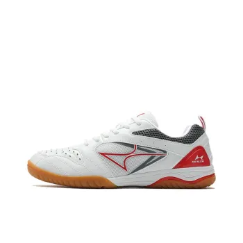 HEALTH Cushioning Wear Resistant Low Top Training Shoes Unisex White Red