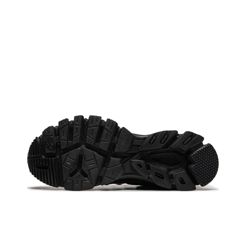 LiNing Cushioning Wear Resistant Low Top Running Shoes Men's Black-3