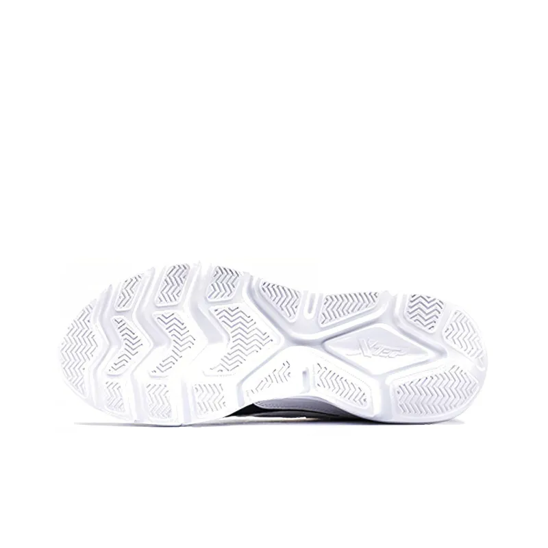 XTEP Cushioned Slip Resistant Lightweight Low Top Sports Casual Shoes Men's White Black Gray-4