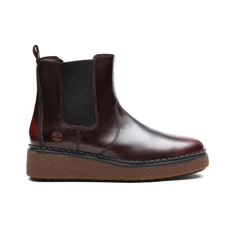 Timberland BLUEBELL LANE Crew Chelsea Boots Women's Burgundy-1