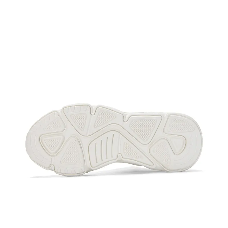 Kappa Anti Slip And Wear Resistant Breathable Low Top Casual Running Shoes Unisex Winter White/Malted Rice Zongzi-6