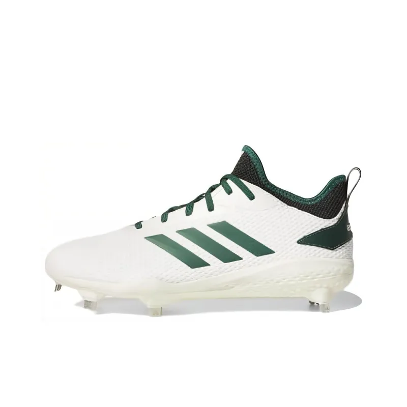 Adidas Adizero Afterburner 5 Wear-Resistant Low-Top Training Shoes Men's White Green-0