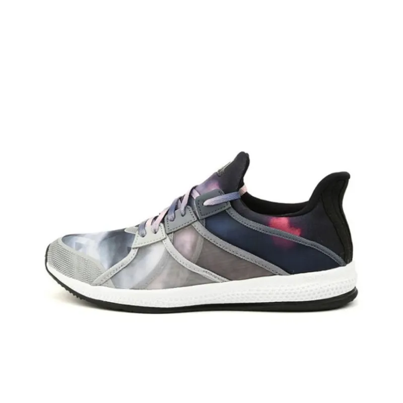 Adidas Gymbreaker Cushioning Wear Resistant Low Top Training Shoes Women's Gray Blue-0