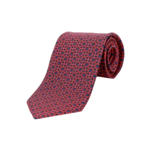 Ferragamo Gancini Silk Tie