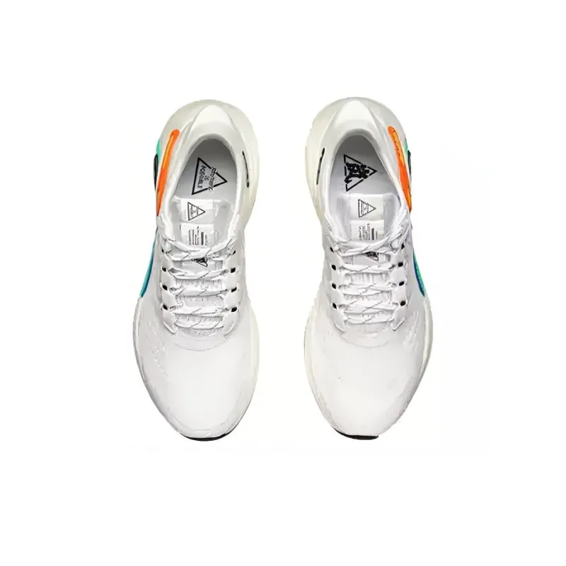 LiNing Arashi Plus Slip Resistant Breathable Low Top Running Shoes Men's White Multicolor-3
