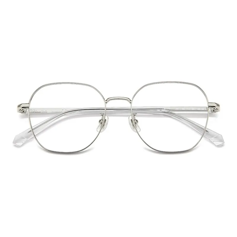 Polaroid Plate And Metal Square Eyeglass Frames Unisex-6