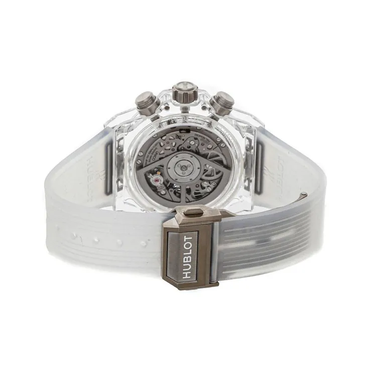 HUBLOT BIG BANG Collection Automatic Mechanical Movement Men's Watches Watch 42mm Cut Out Dial Rubber Strap-3