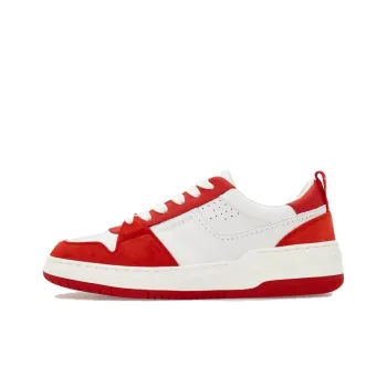 FERRAGAMO Panelled Leather Sneakers