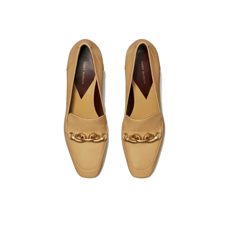 TORY BURCH Jessa Heeled Loafer Ginger Shortbread Women's-3