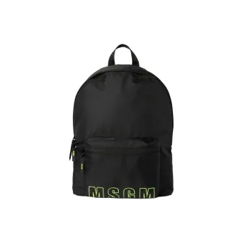 MSGM Anti-Rip Nylon Backpack Men's Black
