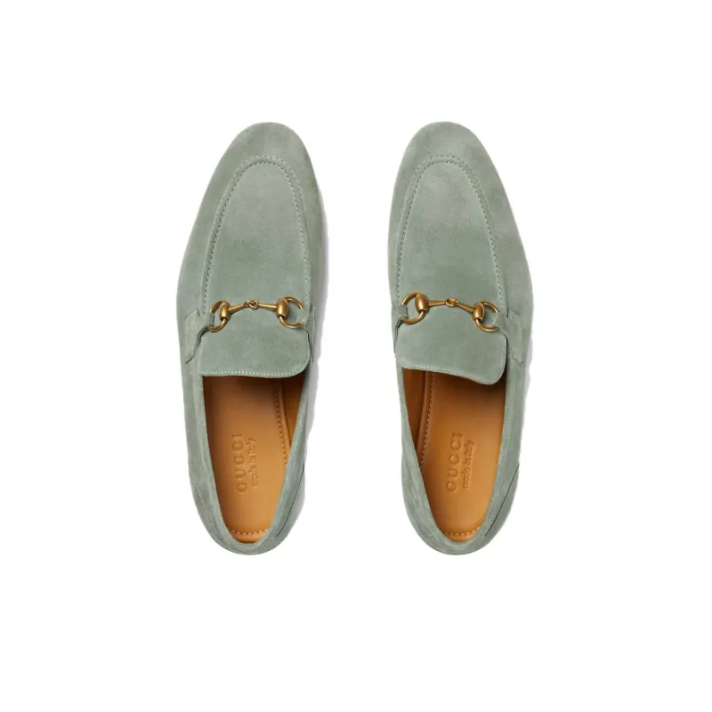 GUCCI Jordaan Loafers Men Green-3