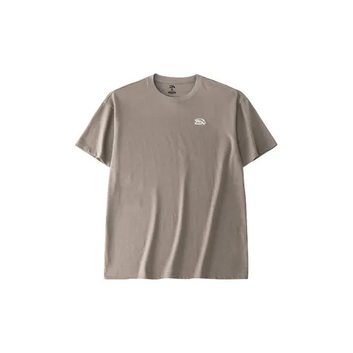 ANTA T-Shirts Men Linen Gray