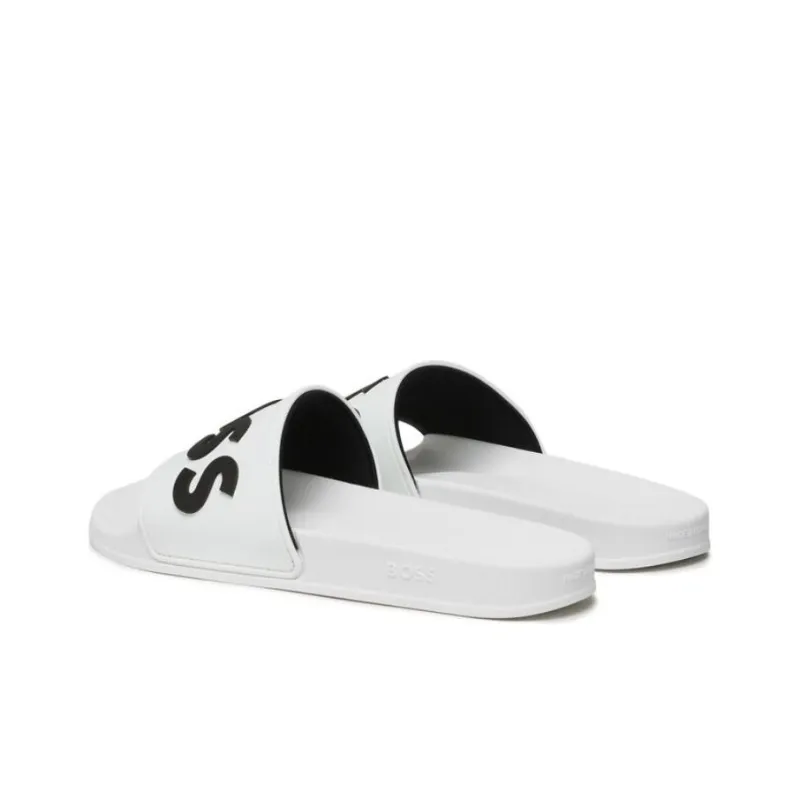 HUGO BOSS Pool Slides White-2