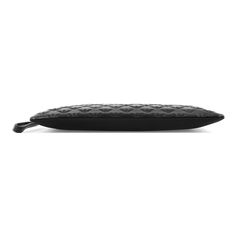 EMPORIO ARMANI Polyester Coin Purse Clutch Regular Men's Black-4