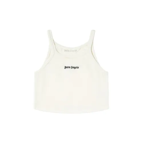 PALM ANGELS Logo-print Cotton Tank Top