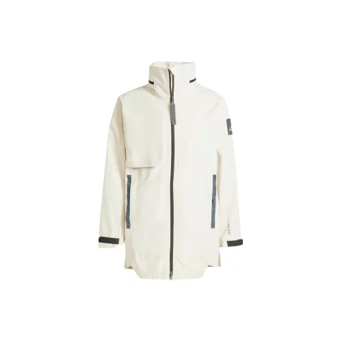 Adidas Parka Coats Men Aluminum White