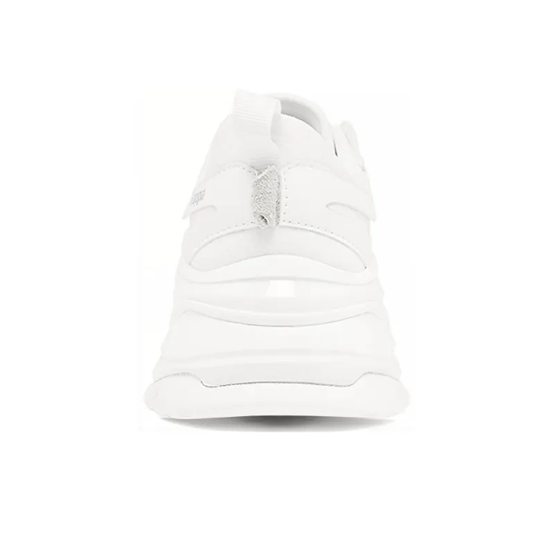 Kappa Cushioning Slip Resistant Mid Top Casual Shoes Unisex White-5