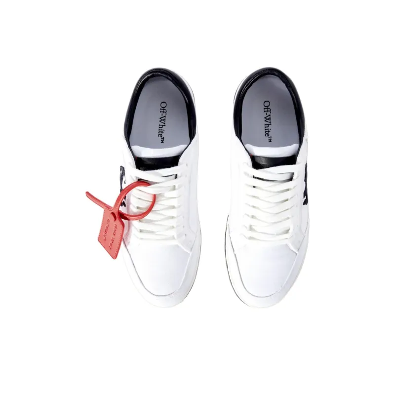 OFF WHITE New Low Vulcanized White Black-4
