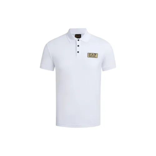 EMPORIO ARMANI EA7 Polo Shirts Men White