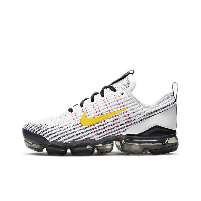Nike Air VaporMax Flyknit 3 White Dynamic Yellow GS-0