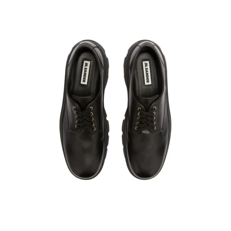 JIL SANDER Low Top Casual Shoes Men's Black-4