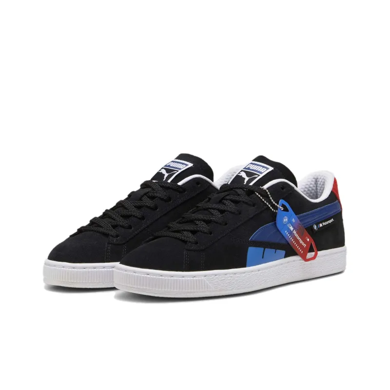 Puma BMW Motorsport X Suede 'Black Cool Cobalt'-2