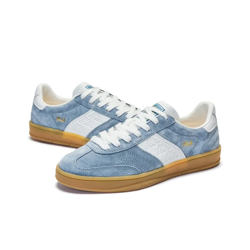 Kappa Anti-Slip Wear-Resistant Low-Top Skateboard Shoes Unisex Blue-3