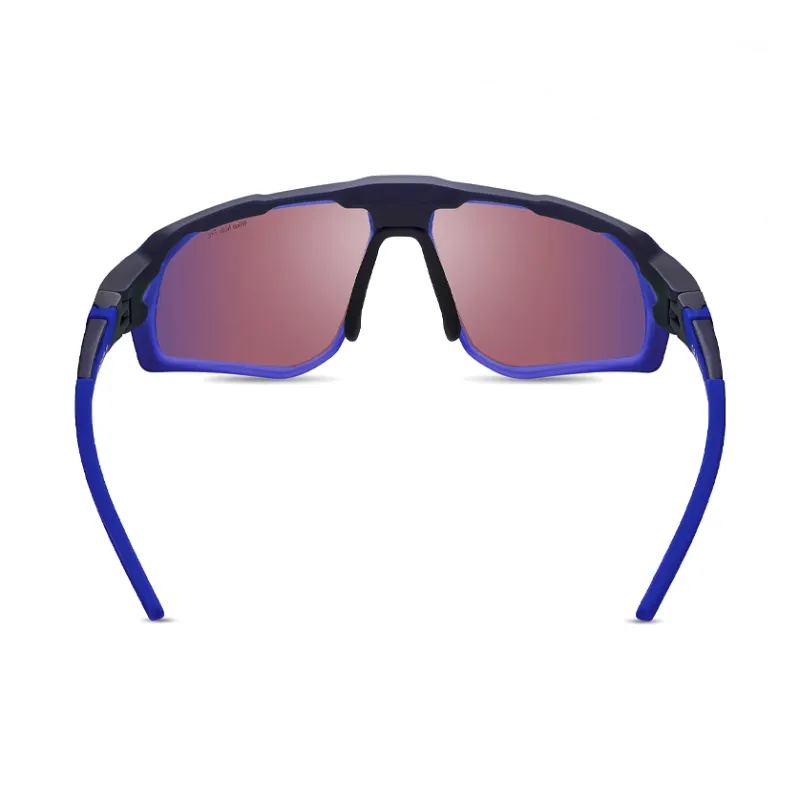 Nike Injection Molded Irregular Shape Sunglasses Unisex Black-2