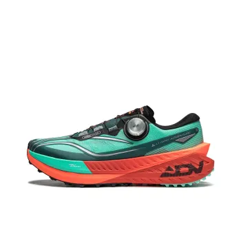 LiNing Dilu PRO Cushioned Slip Resistant Low Top Running Shoes Men's Black Green Orange