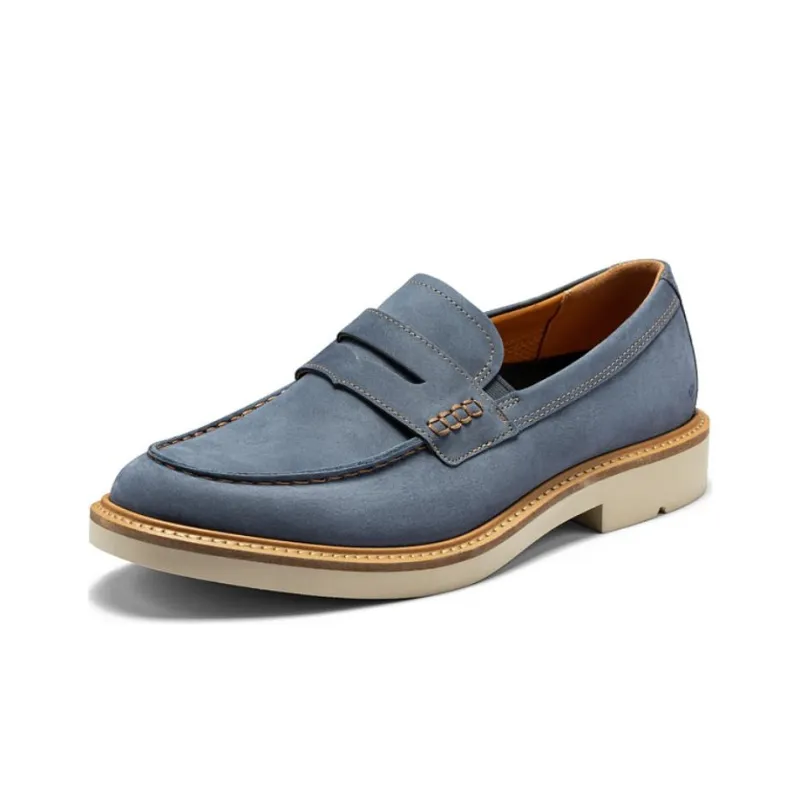 Ecco Loafers Men Blue-2
