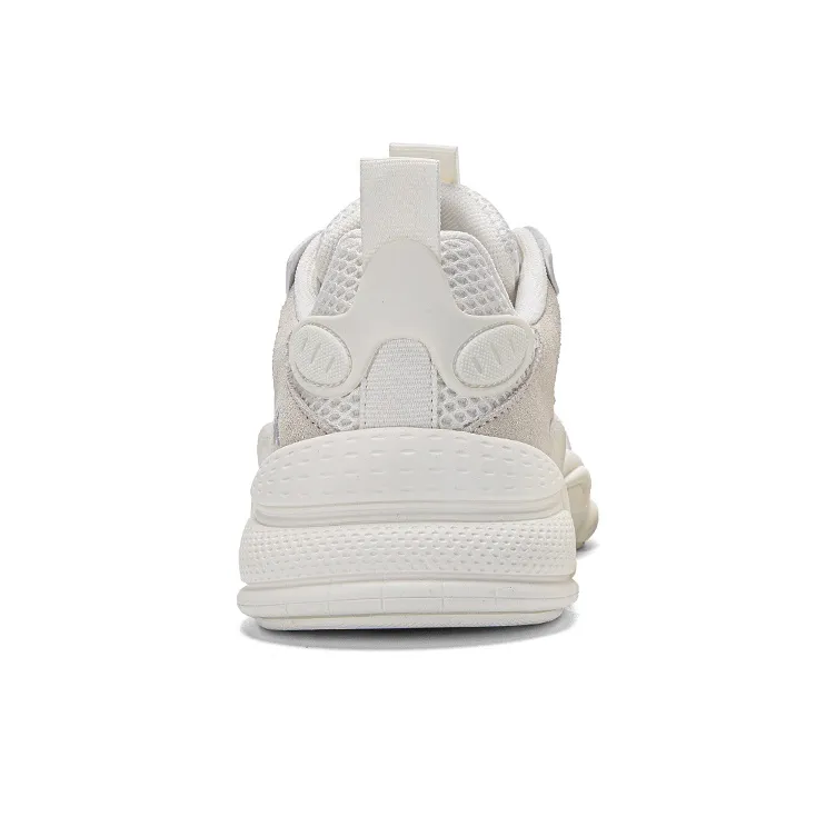 Kappa Anti Slip And Wear Resistant Breathable Low Top Casual Running Shoes Unisex Winter White/Malted Rice Zongzi-5
