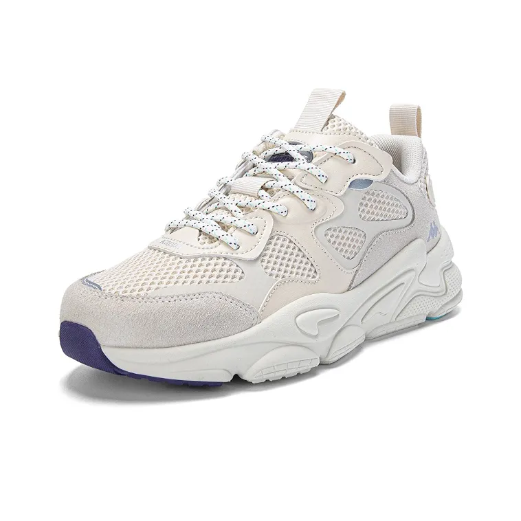 Kappa Slip Resistant, Abrasion Resistant, Lightweight Low Top Running Shoes Unisex Beige Brown-2