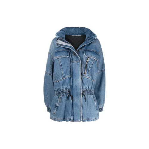 Alexander Wang Denim Jackets Women's Blue