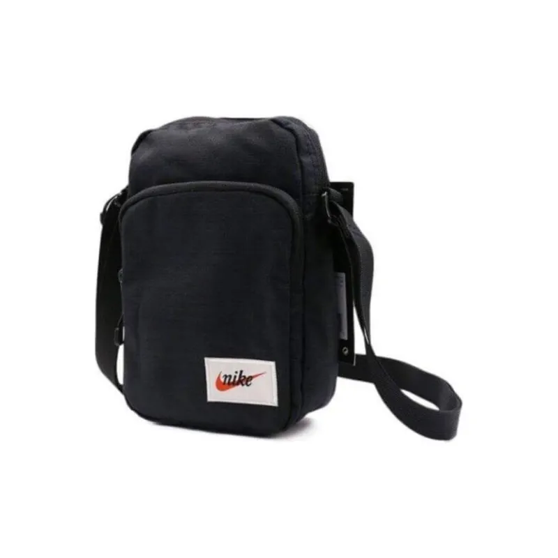 Nike Polyester Shoulder Bag Crossbody Bag Regular Unisex Black-4
