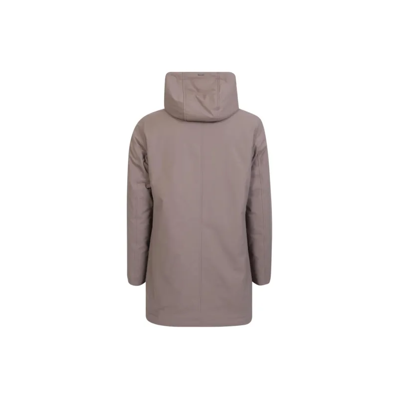 HERNO Long Sleeved Hooded Padded Parka-1