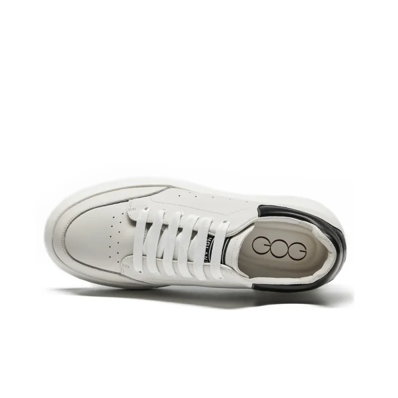 GOG Invisible Height Increase 7.5cm Low Top Skateboard Shoes Men's-2