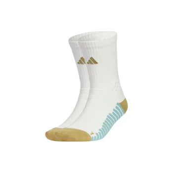 Adidas Basketball Socks Unisex 1 Pack Bright White/Sand Brown