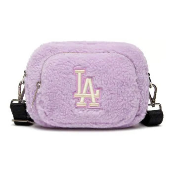 MLB Polyester Camera Bags Shoulder Bag Crossbody Bag Fanny Pack Regular Women's Purple Pink