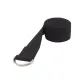 Double Ring Buckle Stretch Strap «Black» 183cm