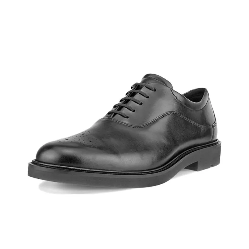 Ecco Dress Shoes Men Low Top Black-2